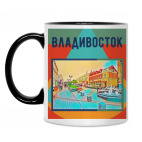 Кружка двухцветная