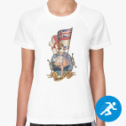 Женская спортивная футболка