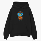 Толстовка худи оверсайз