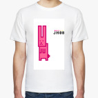 Классическая футболка  Jm_pixel_rabbit