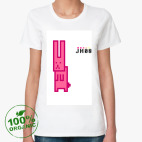 Женская футболка органик