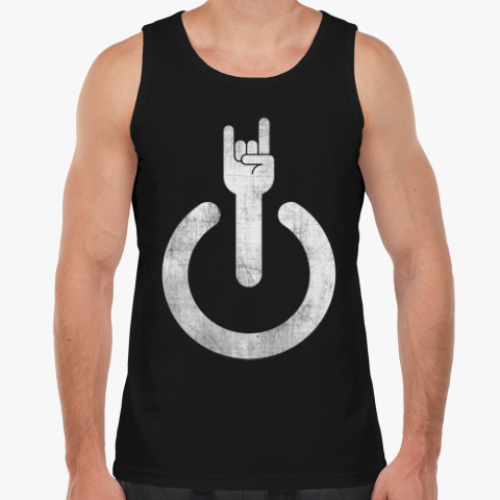 Майка с принтом Включи Рок