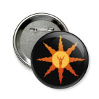 Значок 58 мм dark souls sun