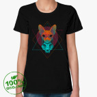 Женская футболка органик