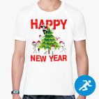 Мужская спортивная футболка