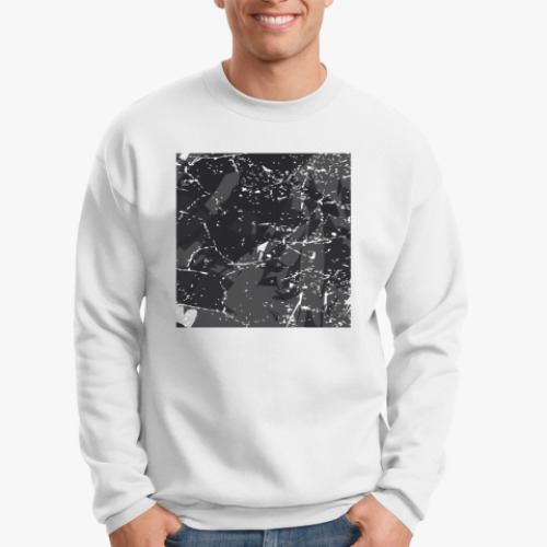 Свитшот с принтом Черный квадрат