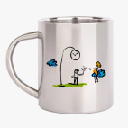 Кружка металлическая