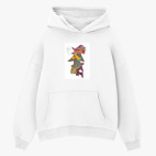 Толстовка худи оверсайз