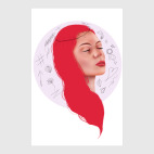 Портрет девушки с венком