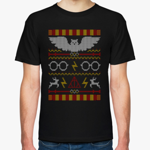 Футболка с принтом Гарри Поттер