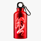 Металлическая бутылка 400 мл UV-DTF