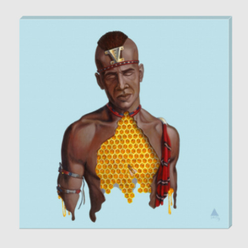 Холст с принтом Совесть