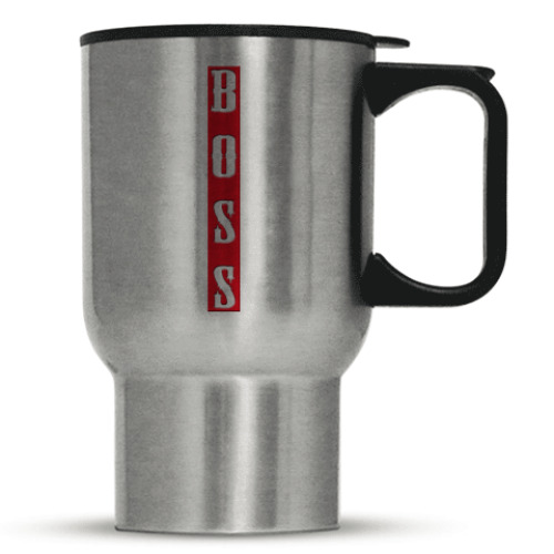 Кружка-термос с принтом Boss