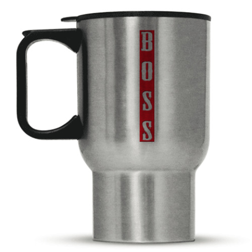 Кружка-термос с принтом Boss