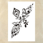 растительный узор