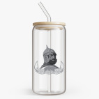 Банка с бамбуковой крышкой