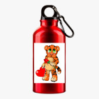 Металлическая бутылка 400 мл UV-DTF