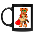 Кружка цветная UV-DTF