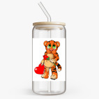 Банка с бамбуковой крышкой