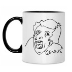 Кружка двухцветная