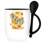 Кружка с ложкой