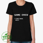 Женская футболка органик