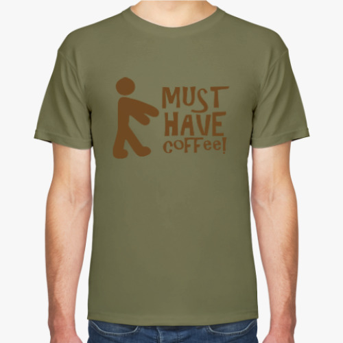 Футболка с принтом Must have coffee