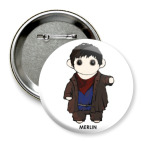 Значок 75 мм Merlin