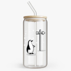 Банка с бамбуковой крышкой