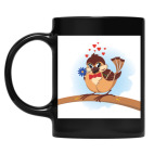 Кружка цветная UV-DTF