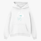 Толстовка худи оверсайз