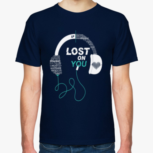 Футболка с принтом Lost On You