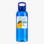 Прозрачная спортивная бутылка