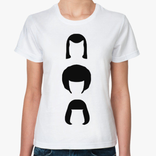 Классическая футболка с принтом Криминальное чтиво