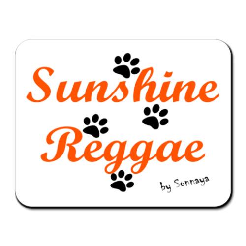 Коврик для мыши с принтом SunshineReggae