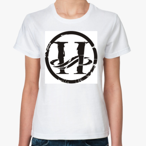 Классическая футболка с принтом Horizon8