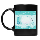 Кружка цветная UV-DTF