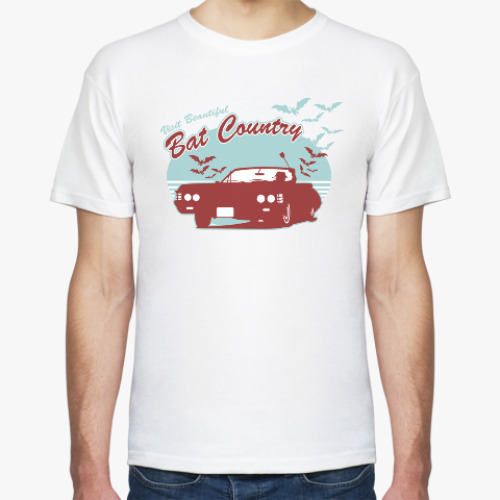 Футболка с принтом Visir Beautiful Bat Country