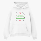 Толстовка худи оверсайз