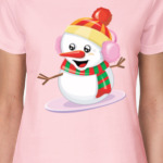 Снеговик Сноубордист