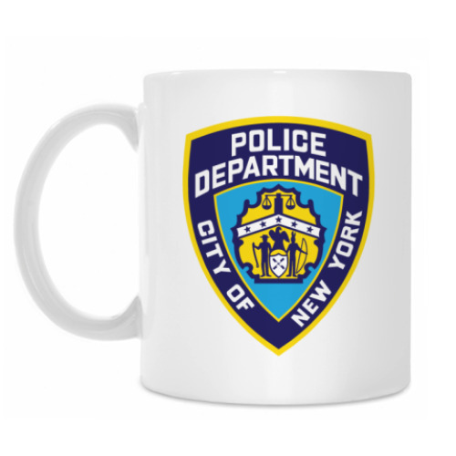 Кружка с принтом NYPD