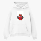 Толстовка худи оверсайз