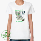 Женская футболка органик