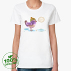 Женская футболка органик