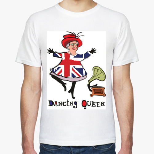 Футболка с принтом  'Королева'