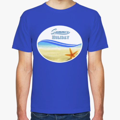 Футболка с принтом Летние Каникулы