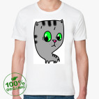 Мужская футболка органик