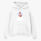 Толстовка худи оверсайз