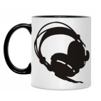 Кружка двухцветная