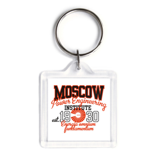 Брелок с принтом Символика МЭИ